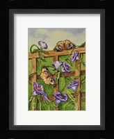 Monarchs & Hydrangeas Fine Art Print