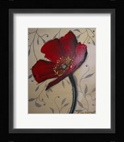 Single Red Poppy Fine Art Print