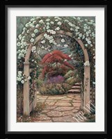 Archway to the Garden Fine Art Print