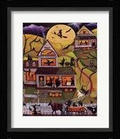 Halloween School of Witchcraft Fine Art Print