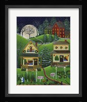 First Snow Fall at Christmas Fine Art Print