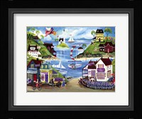 Lavender Seaside Angel Fine Art Print