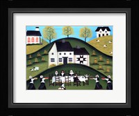 Pilgrim Thanksgiving Dinner Fine Art Print