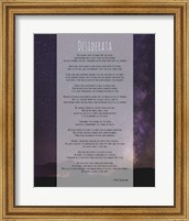 Desiderata Night Sky Fine Art Print