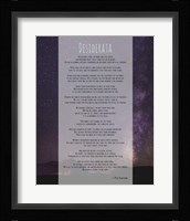 Desiderata Night Sky Fine Art Print