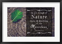 In all things of Nature Fine Art Print
