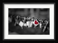 Pop of Color A Locks of Love to Go Around Fine Art Print