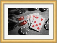 Pop of Color Poker Fine Art Print