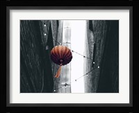 Pop of Color Orange Lantern Fine Art Print