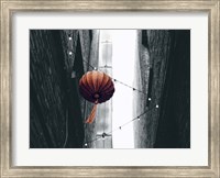 Pop of Color Orange Lantern Fine Art Print