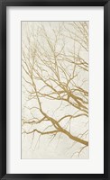 Golden Tree I Framed Print