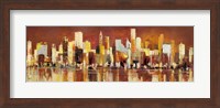 Manhattan al Tramonto Fine Art Print