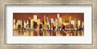 Manhattan al Tramonto Fine Art Print