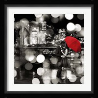 A Kiss in the Night (BW detail) Fine Art Print