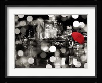 A Kiss in the Night (BW) Fine Art Print