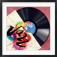 Vinyl Club, Jazz Framed Print