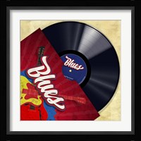 Vinyl Club, Blues Fine Art Print