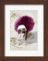 Purple Ballerina Fine Art Print
