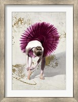 Purple Ballerina Fine Art Print