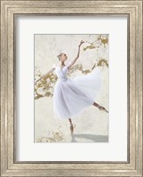 White Ballerina Fine Art Print