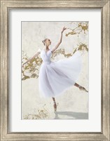 White Ballerina Fine Art Print