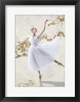 White Ballerina Fine Art Print