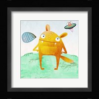Alien Friend #4 Framed Print