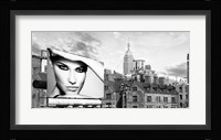 A Billboard in Manhattan Fine Art Print