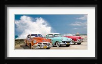 Cars in Avenida de Maceo, Havana, Cuba Fine Art Print