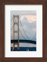Mackinac Bridge on a Clear Day Fine Art Print