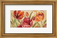 Expressive Tulips Neutral v2 Fine Art Print