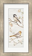 Vintage Birds Panel II Fine Art Print