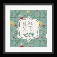 Blooming Thoughts VII Framed Print