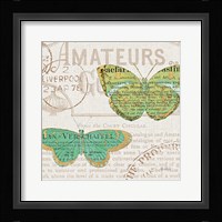 Bookshelf Botanical IX Framed Print