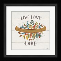 Peace and Lodge I Framed Print