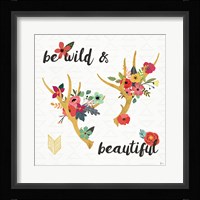 Boho Beauty I Framed Print