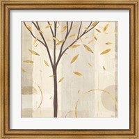 Watercolor Forest Gold IV Fine Art Print