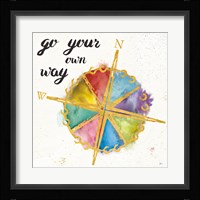 Colorful World II Framed Print