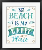 Love and the Beach II Framed Print