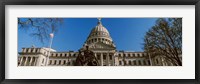 Statue at Mississippi State Capitol, Jackson, Mississippi Fine Art Print