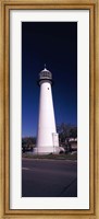Lighthouse at the roadside, Biloxi Lighthouse, Biloxi, Mississippi Fine Art Print