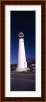 Lighthouse at the roadside, Biloxi Lighthouse, Biloxi, Mississippi Fine Art Print