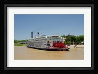 Mississippi, Vicksburg American Queen cruise paddlewheel boat Fine Art Print
