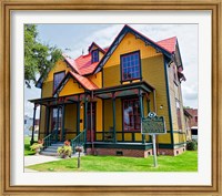 Exterior of Tennessee Williams' Birthplace, Columbus, Mississippi Fine Art Print