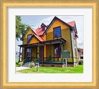 Exterior of Tennessee Williams' Birthplace, Columbus, Mississippi Fine Art Print