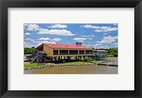 Local Restaurant in Columbus, Tombigbee Waterway, Mississippi Fine Art Print