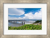 Bridge Over the Mississippi River, Mississippi Fine Art Print