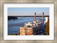 Mississippi, Ameristar Casino, Mississippi River Fine Art Print