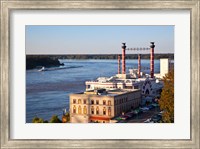 Mississippi, Ameristar Casino, Mississippi River Fine Art Print