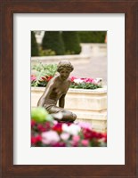 Sculpture, Palace, Monte Carlo, Monaco Fine Art Print